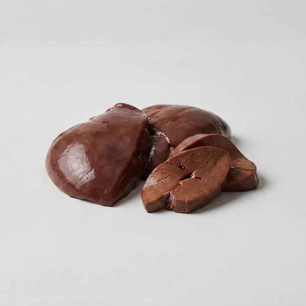 Grass-fed beef liver, an ingredient in Roots Pet soft chews for dogs